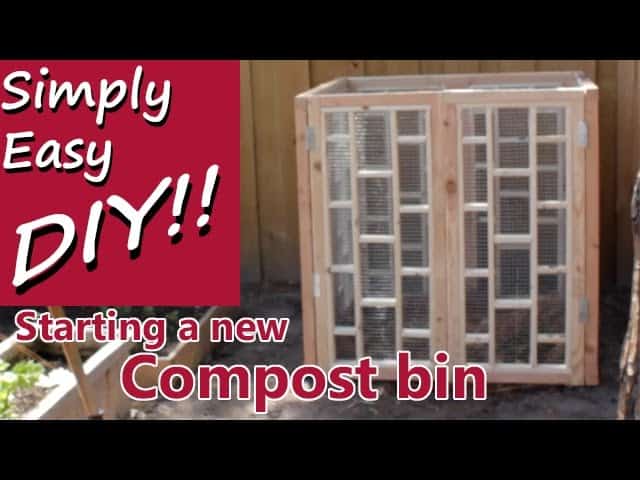 DIY Compost Bin for a Sustainable Garden