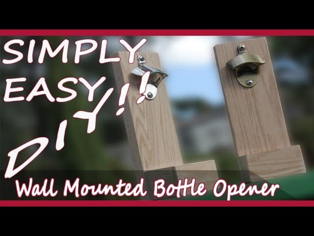 Wall-Mounted Bottle Opener with Cap Catcher