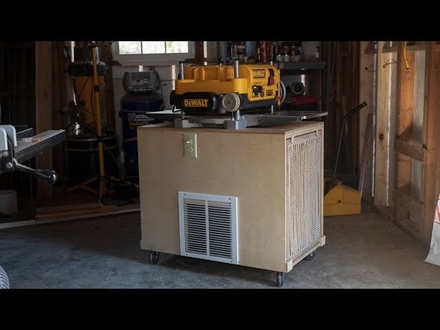 Air Cleaner and Planer Cart Combo for a Cleaner, Smarter Workshop