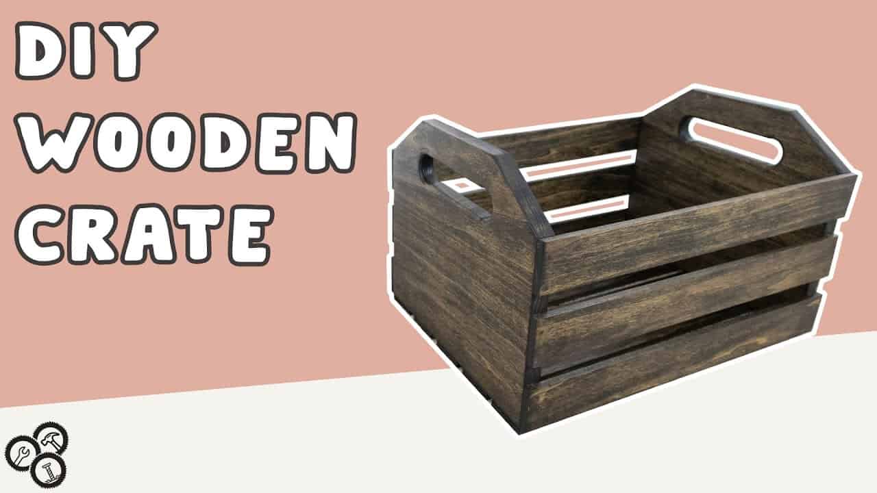 Wooden Crate from a Single Board