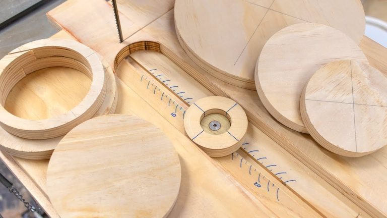 The ONLY bandsaw circle cutting jig that fits EVERY NEED!