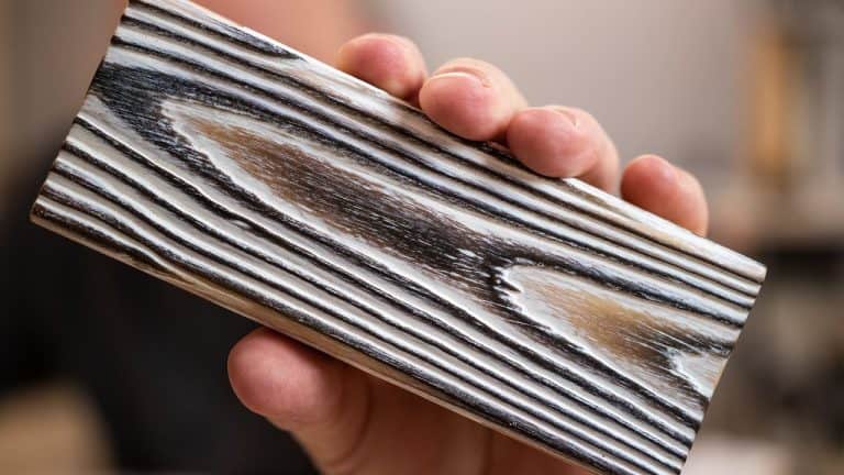 White Shou Sugi Ban Finish Tips