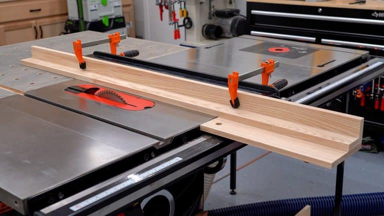 Simple Table Saw Infeed Support