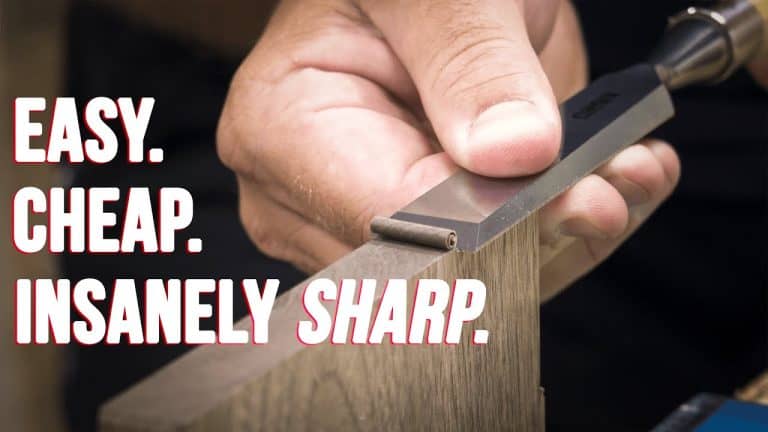 Sharpen Chisels Incredibly Sharp for $25