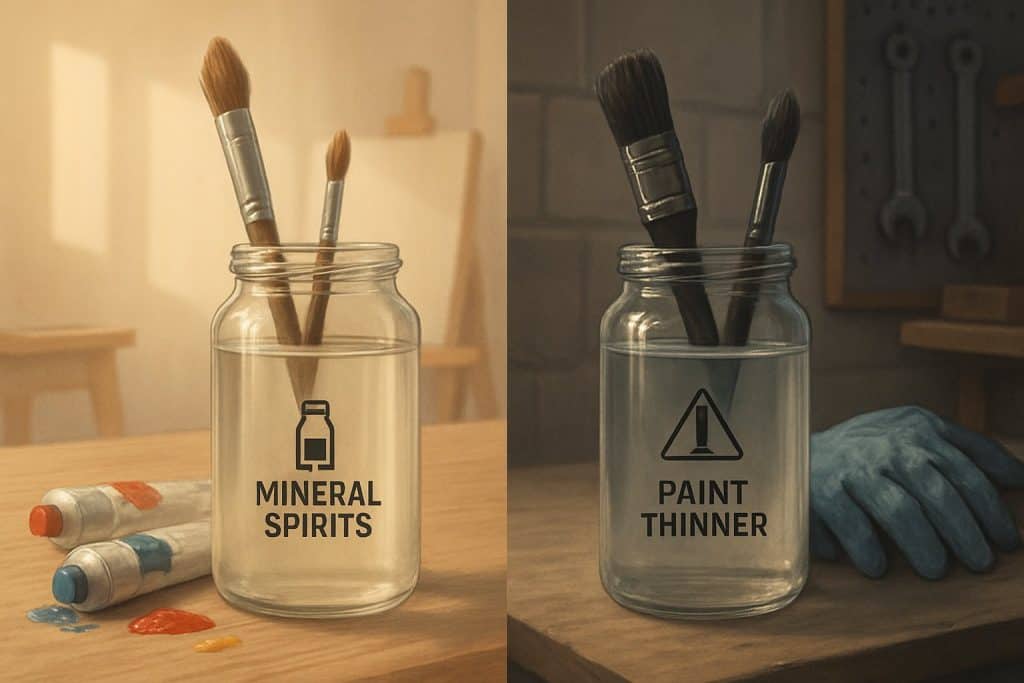 Mineral Spirits vs Paint Thinner: Choosing the Right Solvent