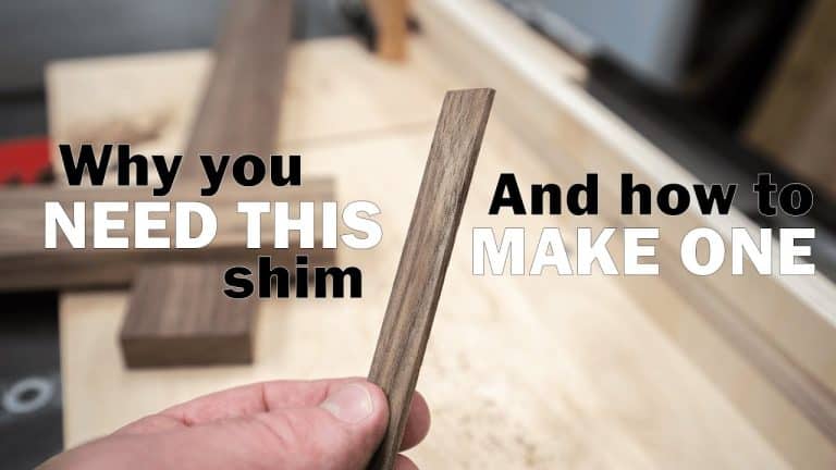 Make Blade-Width Shims Without Measuring