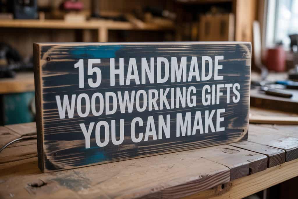 15 Handmade Woodworking Gifts You Can Make