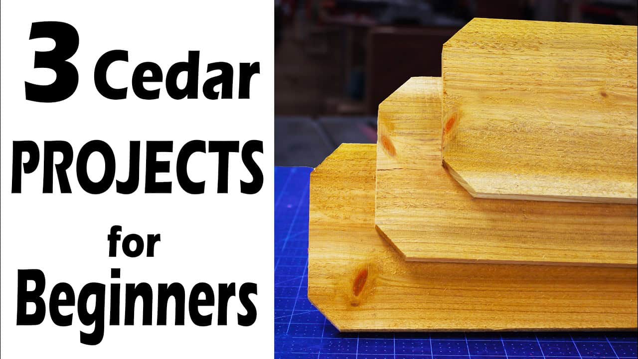 video thumbnail for '3 Easy Cedar Projects That Look Professional (for Beginners)'