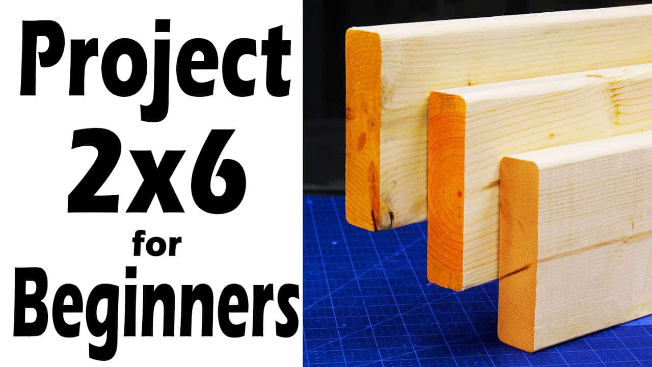 video thumbnail for 'Building Amazing Projects With Only 2x6s For BEGINNERS! (3 projects)'