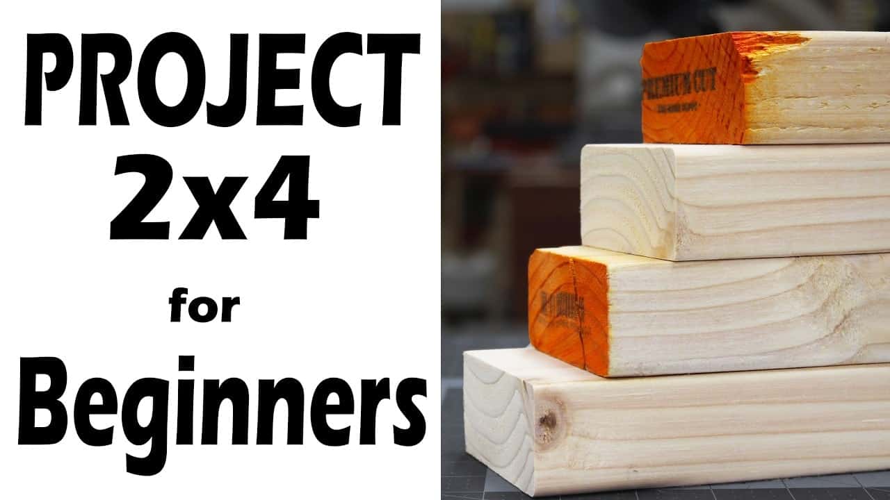 video thumbnail for 'Building Amazing Projects With Only 2x4s For BEGINNERS! (3 projects)'