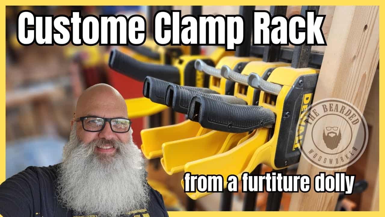 video thumbnail for 'Custom CLAMP Rack with the help of Harbor Freight'