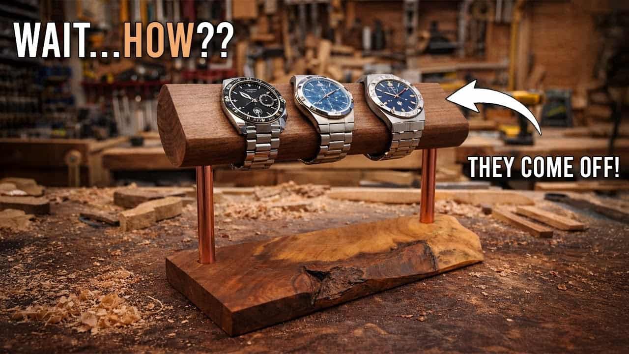 video thumbnail for 'DIY Watch Display With A Secret (You Won't Believe How It Works!)'