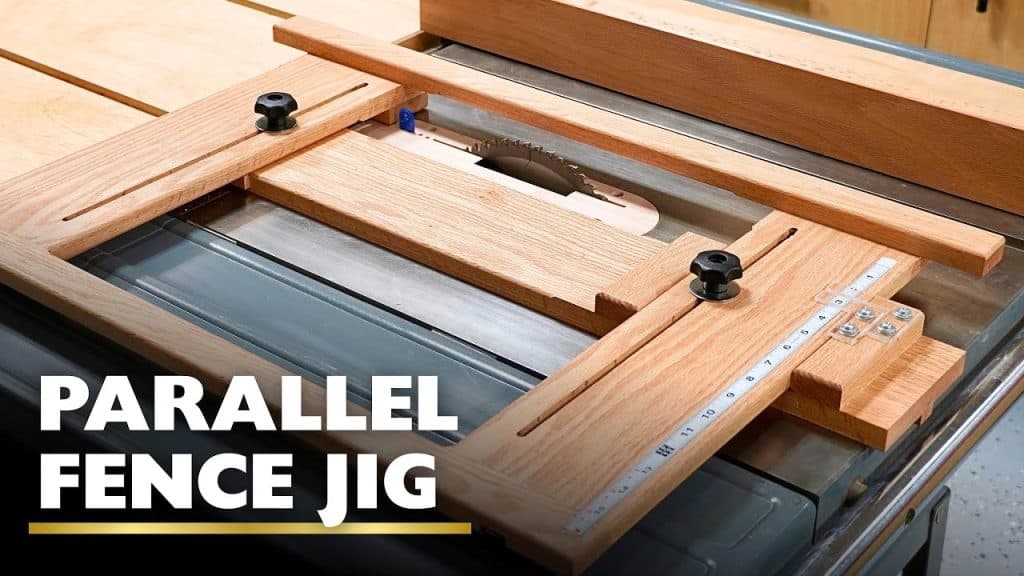 Parallel Guide Jig For Table Saws
