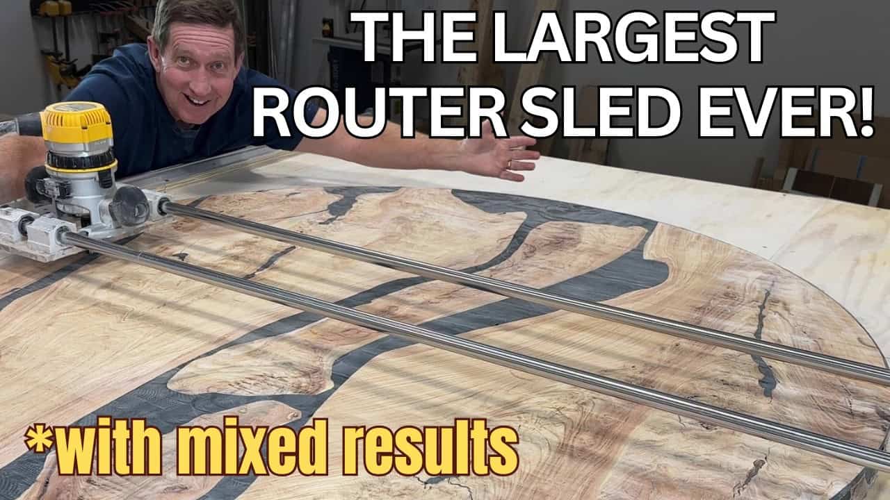 Supersizing a Router Sled for Large Projects