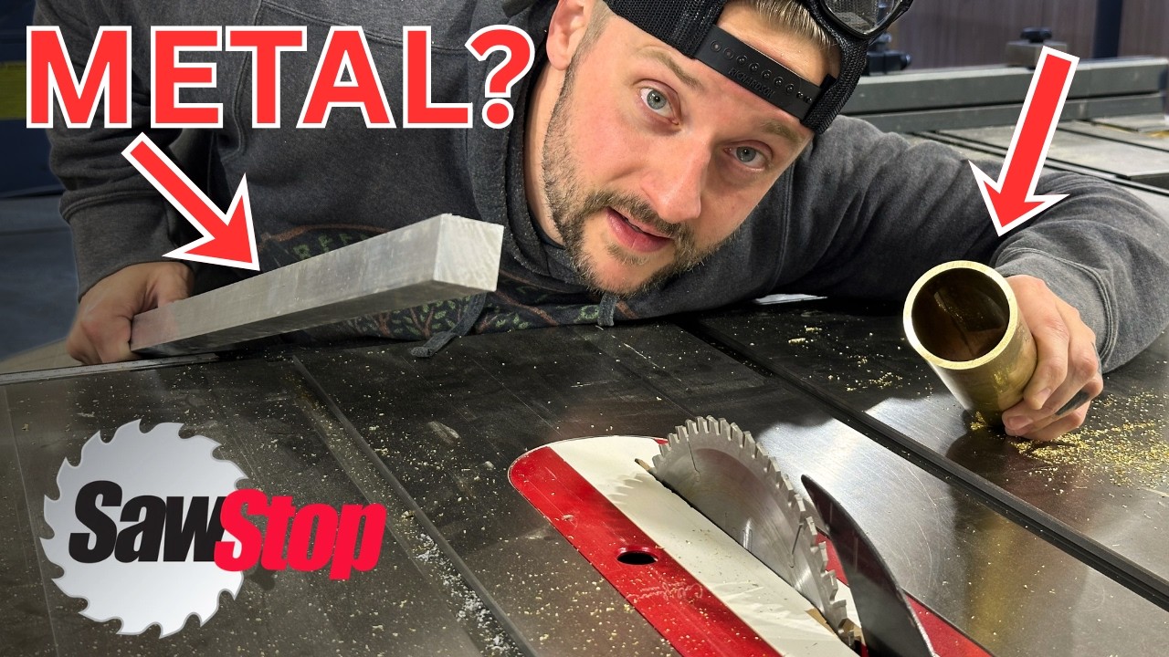 Cutting Metal Accents on Your Table Saw
