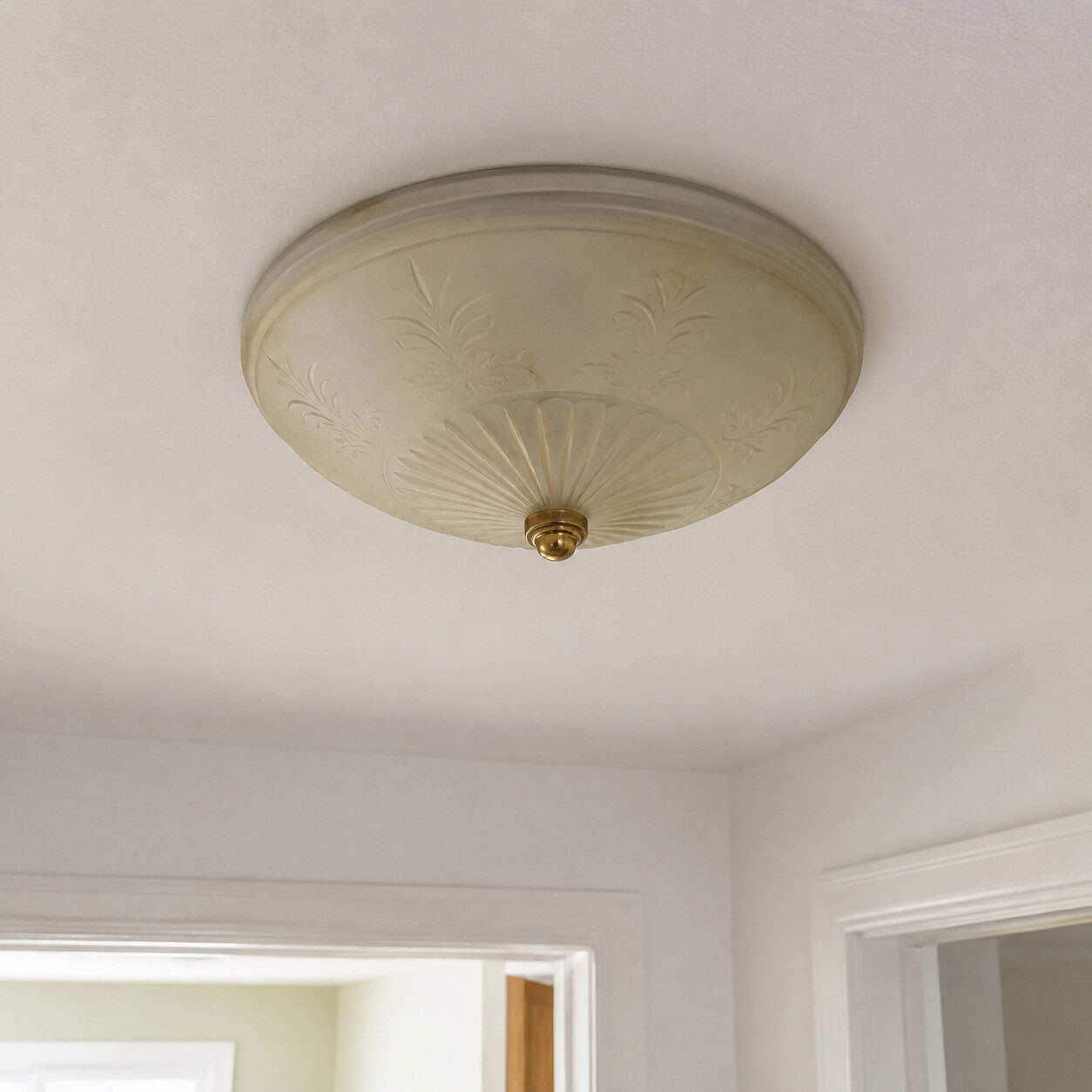 The "Boob Light" Flush-Mount Ceiling Fixture