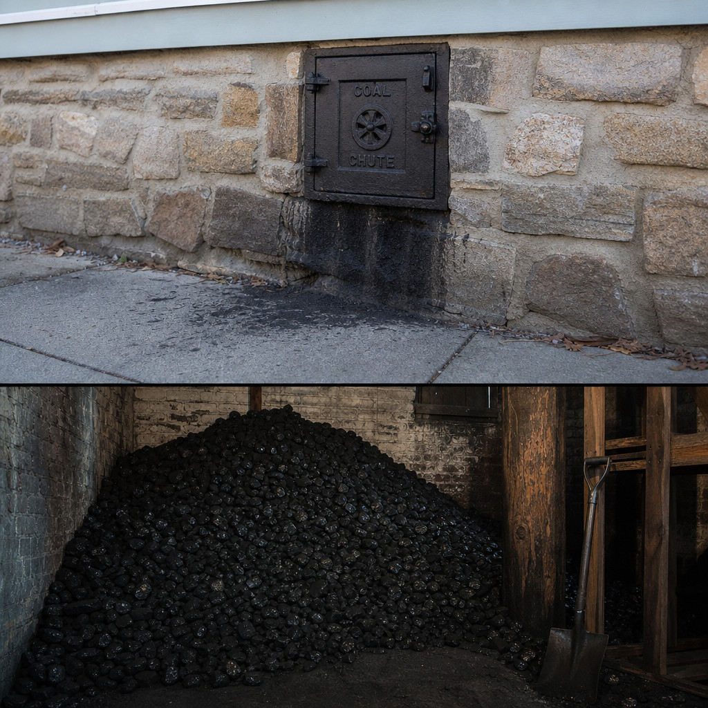 A Coal Chute and Coal Room