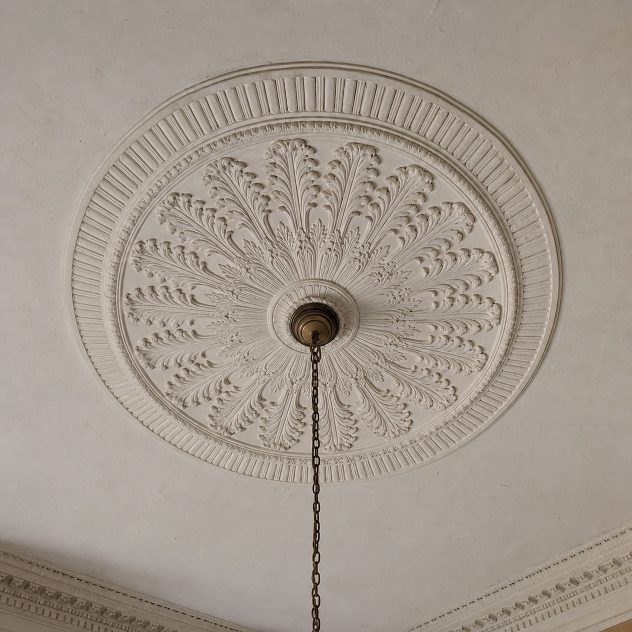 Adamesque Plaster Medallion (Federal Era)