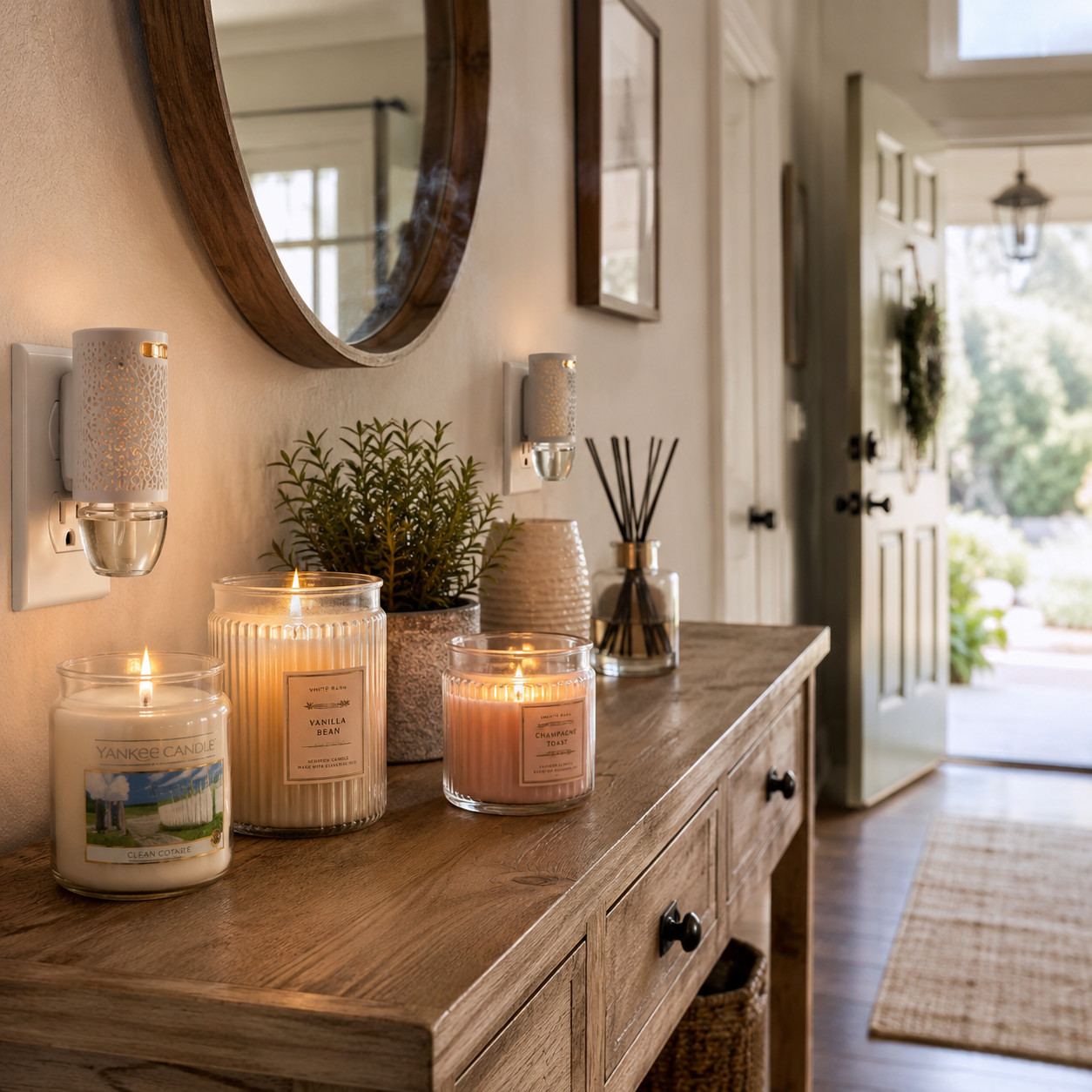 An Overpowering Vanilla Candle Smell