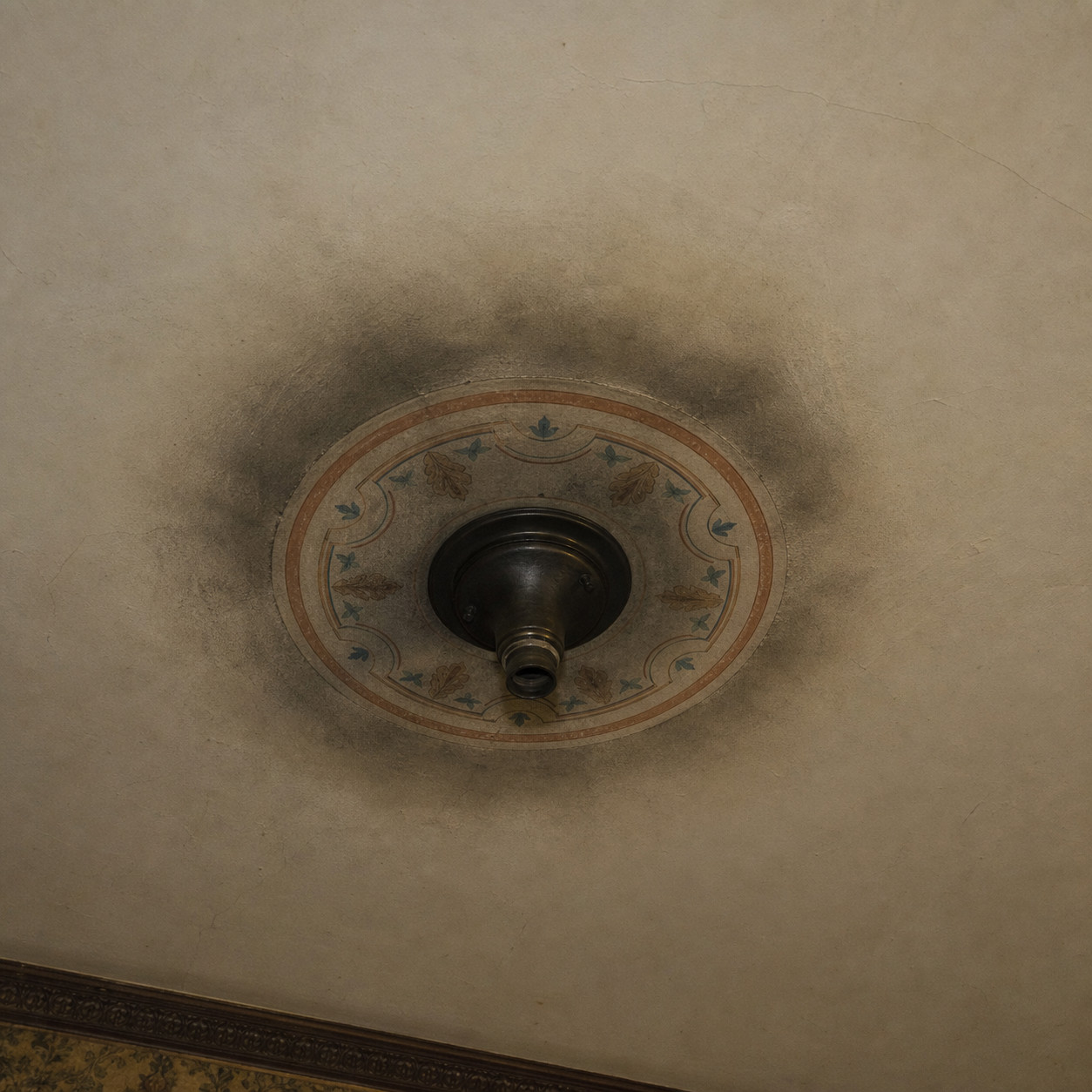 The Soot Ring Above the Medallion