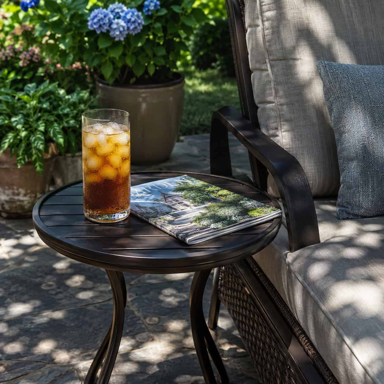 Side Tables and Surfaces for Drinks