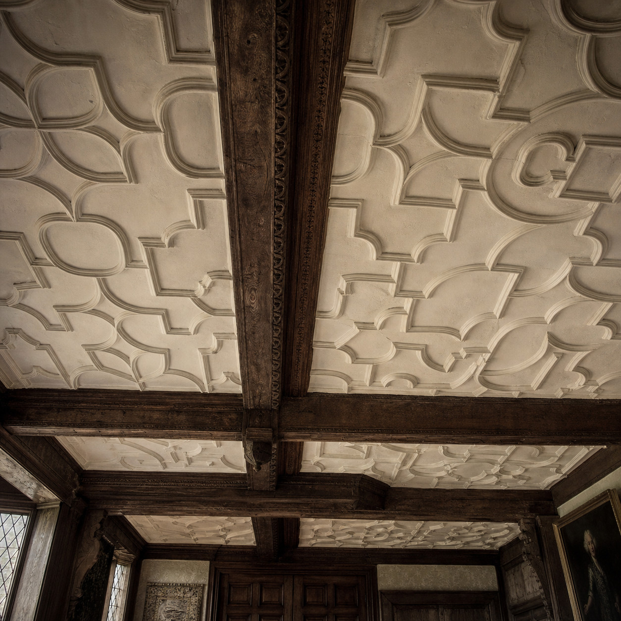 Tudor Strapwork Plaster Ceiling