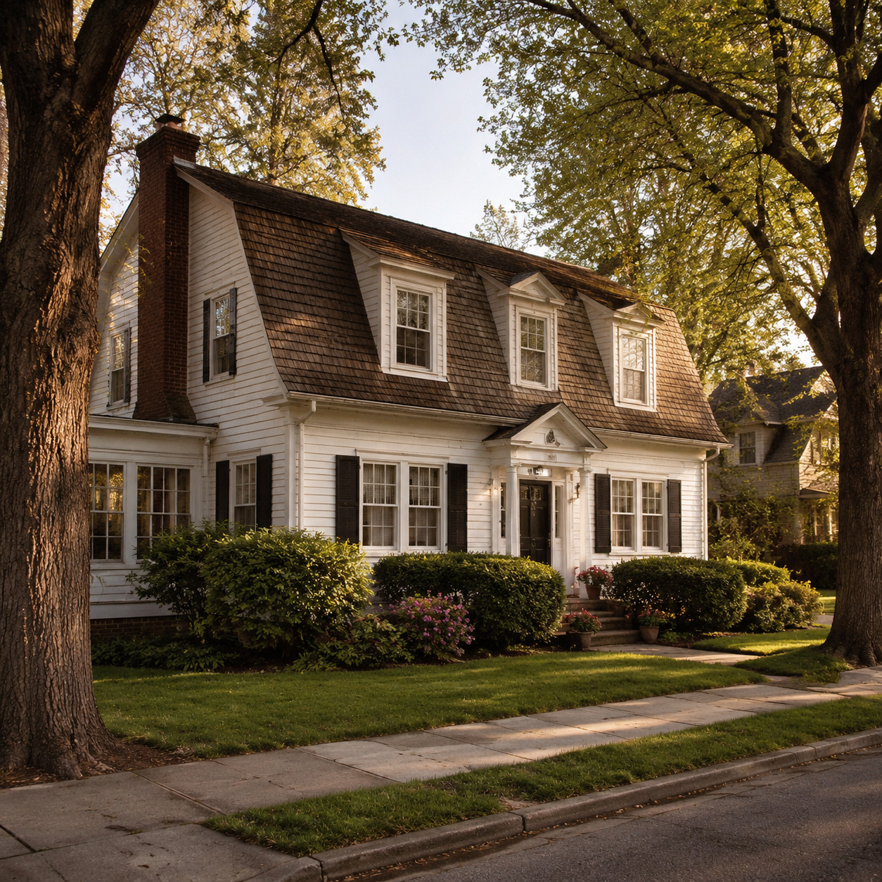 The Dutch Colonial With the Gambrel Roof
