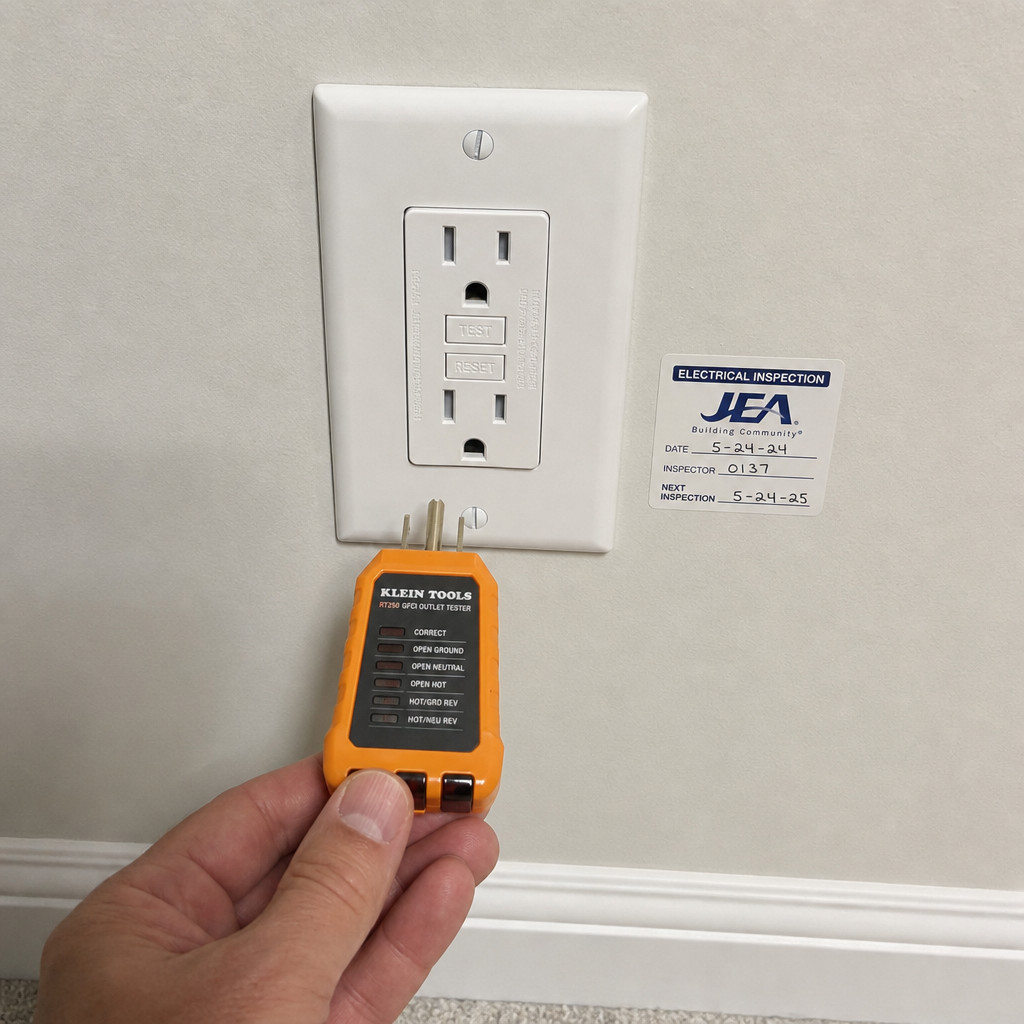 Shiny New GFCIs and 'Electrician' Stickers That Don't Work