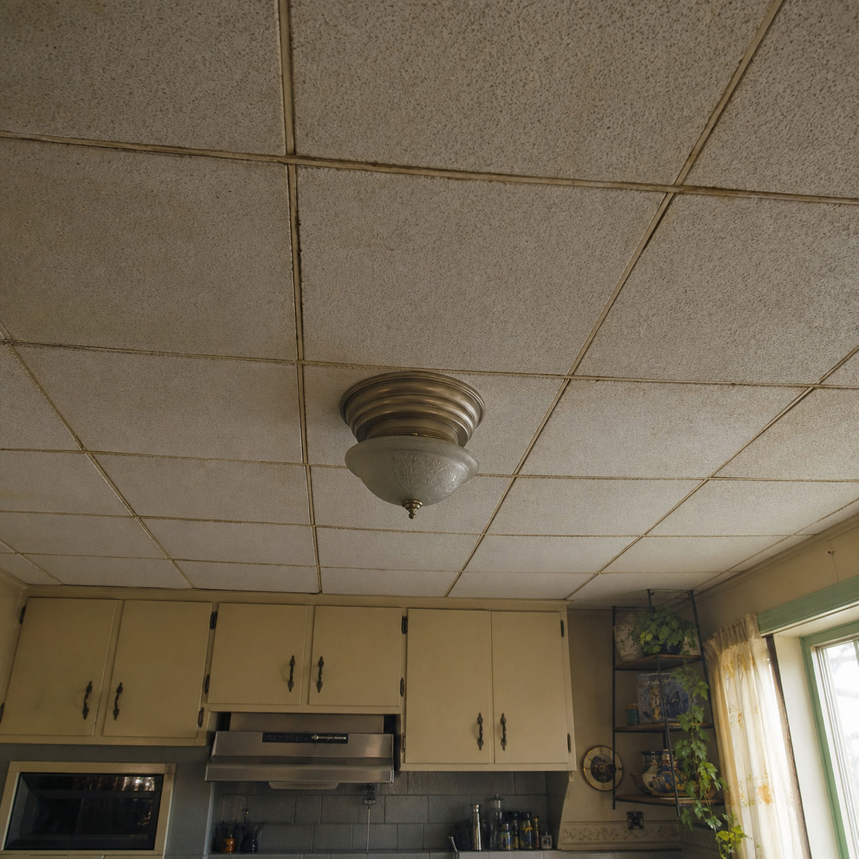 Glue-Up Acoustic Ceiling Tiles
