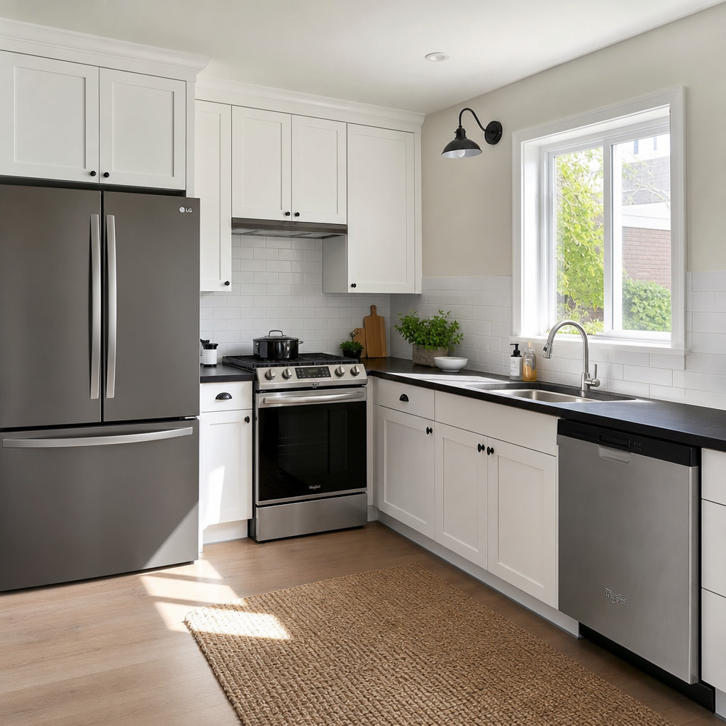 Bargain-Bin Fixtures and Mismatched Appliances