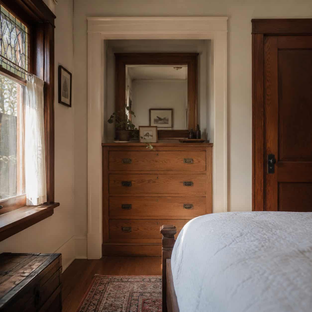 Built-In Bedroom Dresser