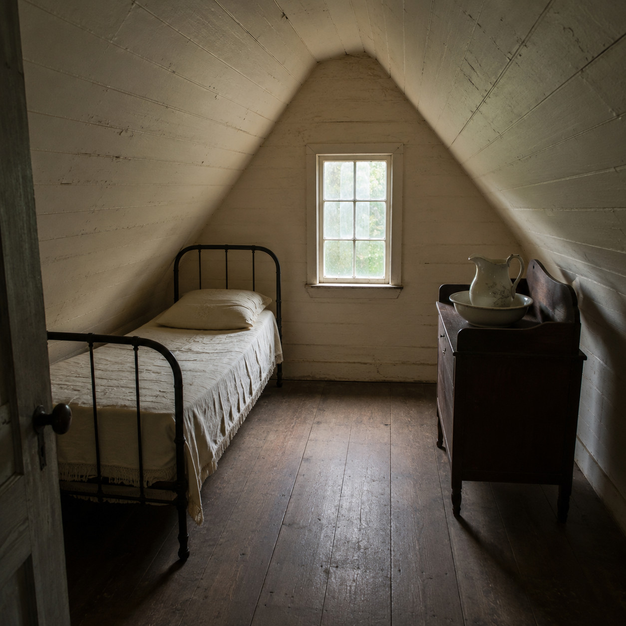 The Hired Girl's Room in the Attic