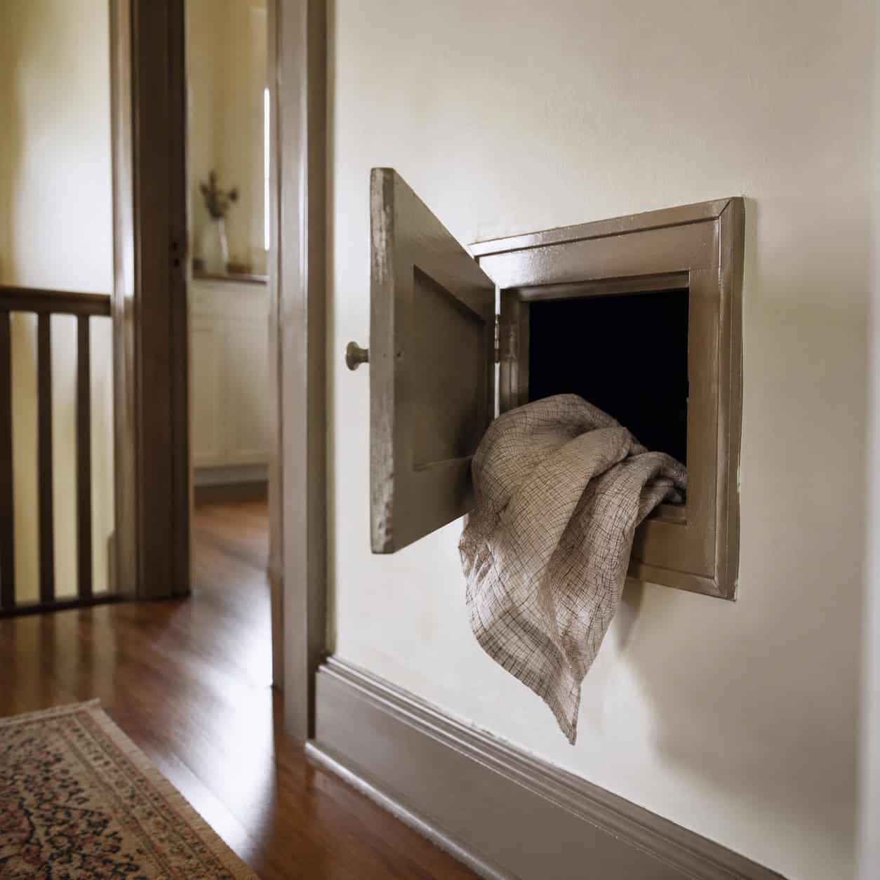 Basement Laundry Chute