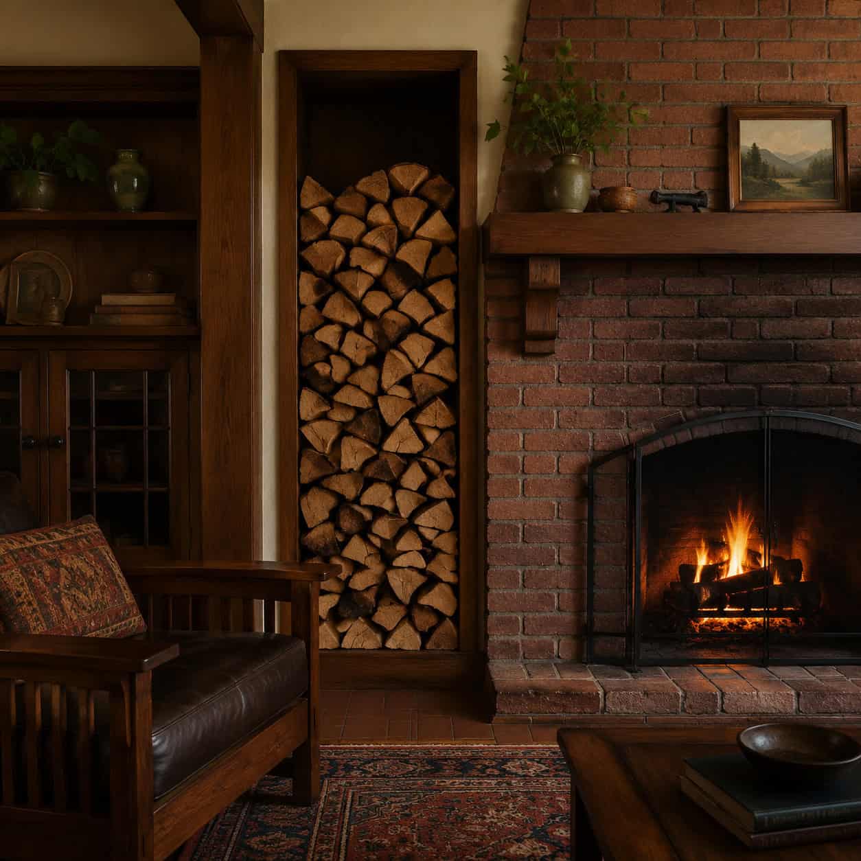 Fireside Firewood Niche