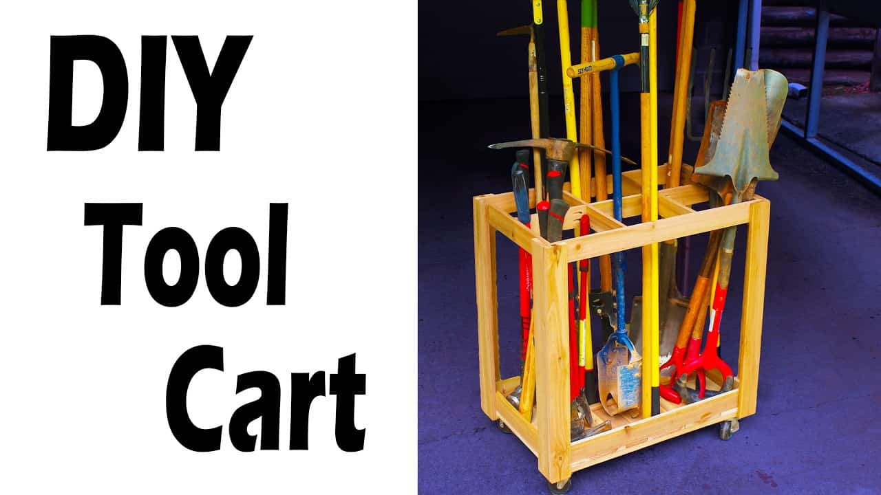 Simple Garage Cart From a Moving Dolly