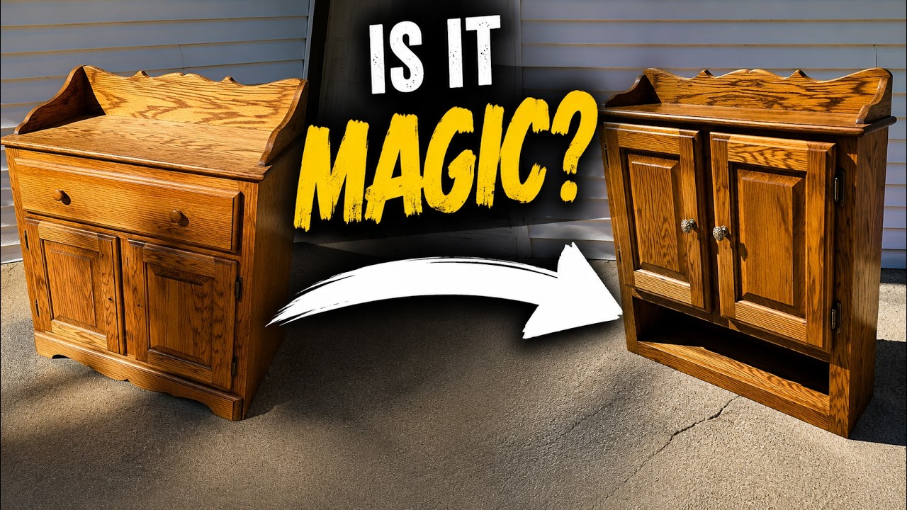 Turning a Five Dollar Dry Sink into Workshop Storage