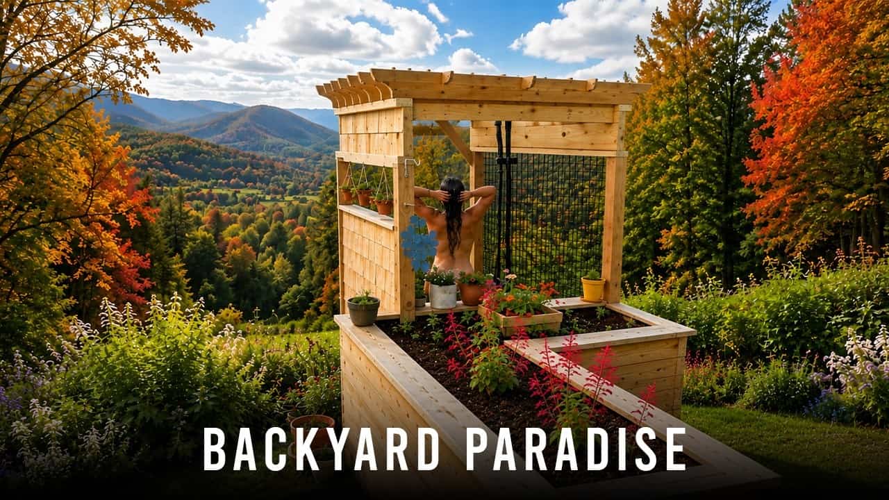 Building an Ultimate Backyard Outdoor Shower