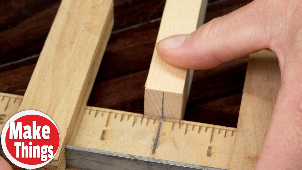 A Layout Jig for Half Joint Projects