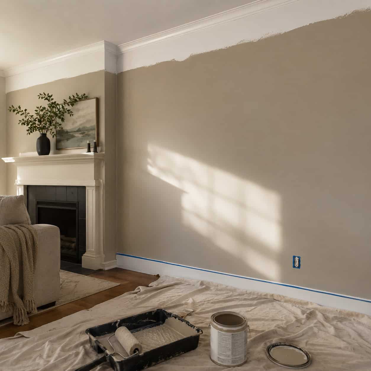 A Fresh Coat of Paint in a Modern Neutral