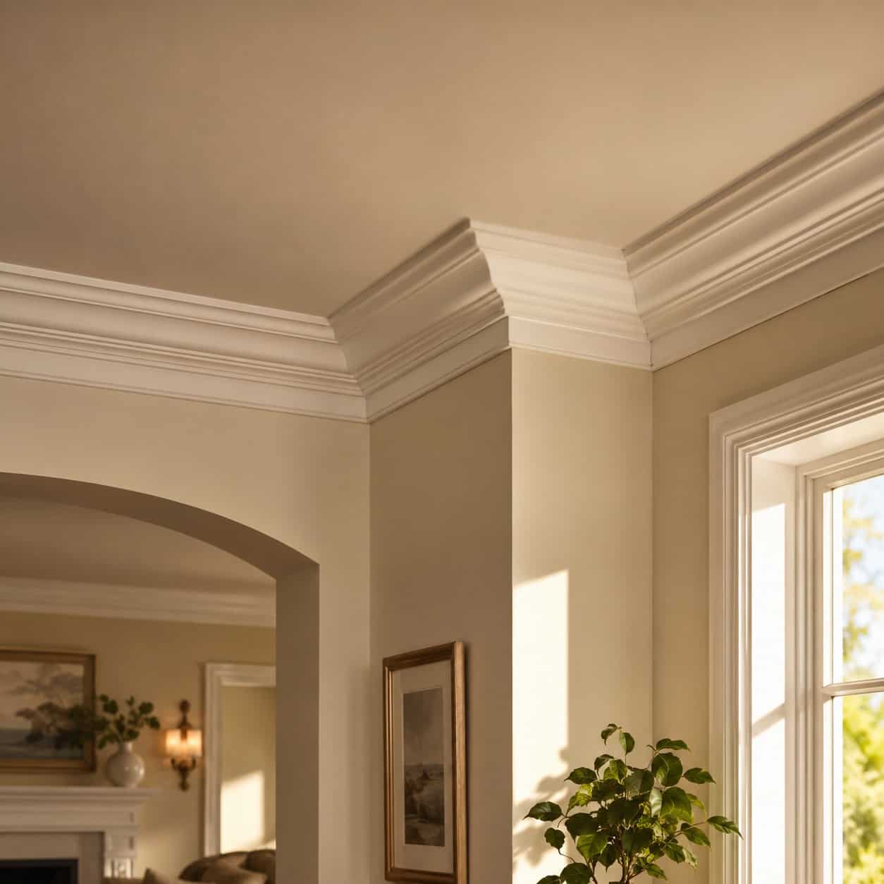 Built-Up Crown Molding