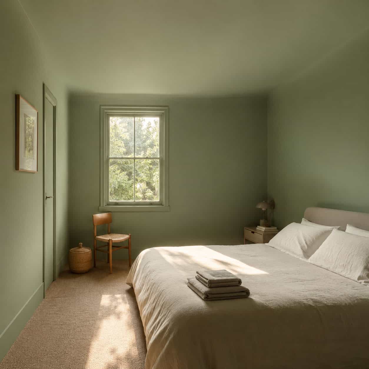 Color-drench the whole room in one shade