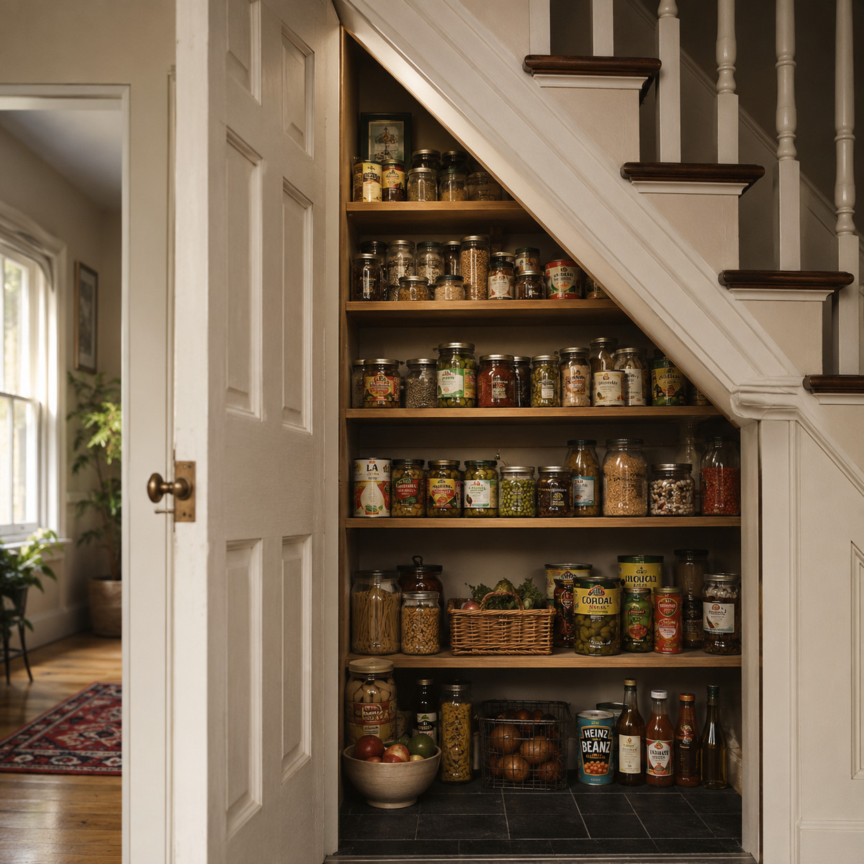 The Cupboard Under the Stairs (Pantry & Larder)