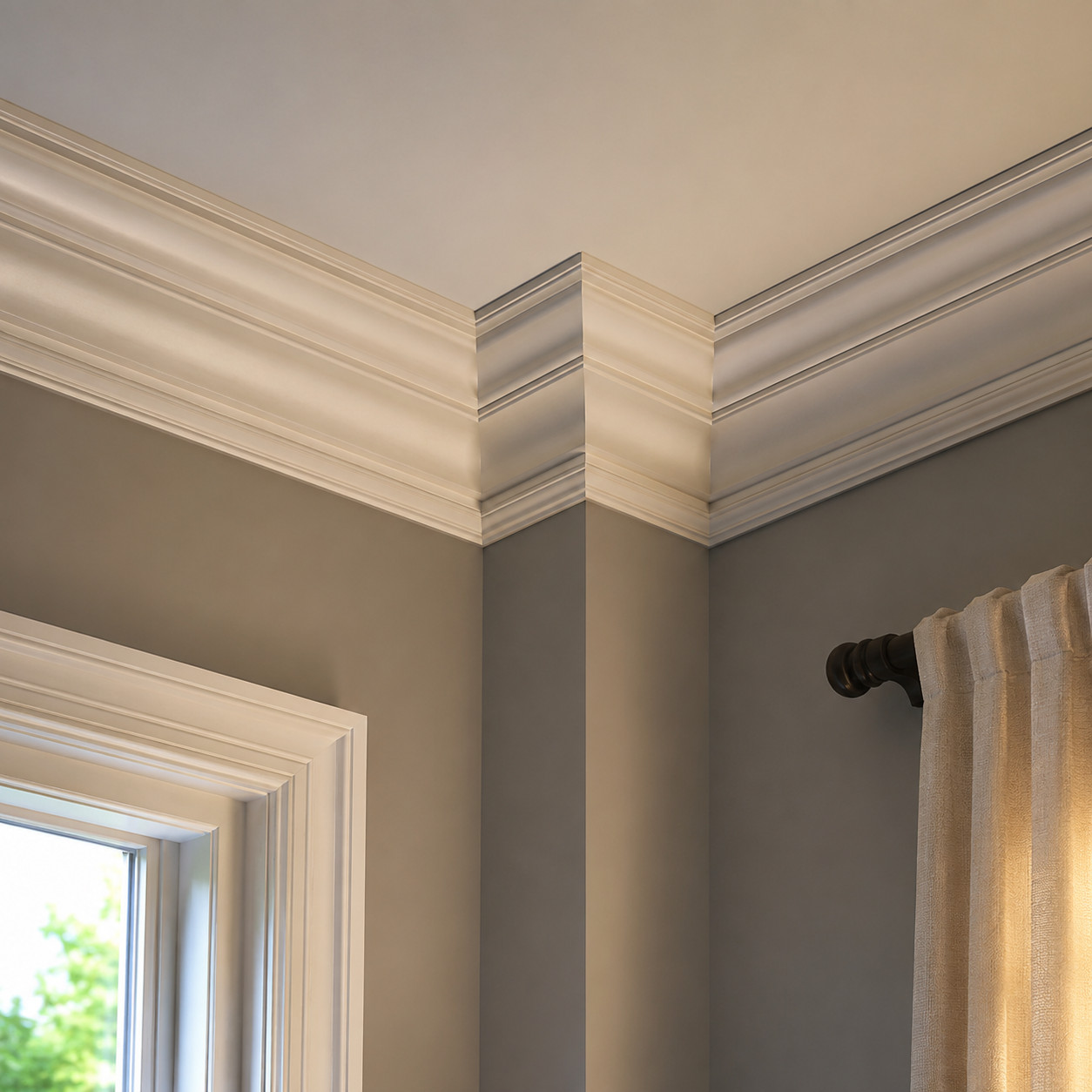 Lightweight Crown Molding