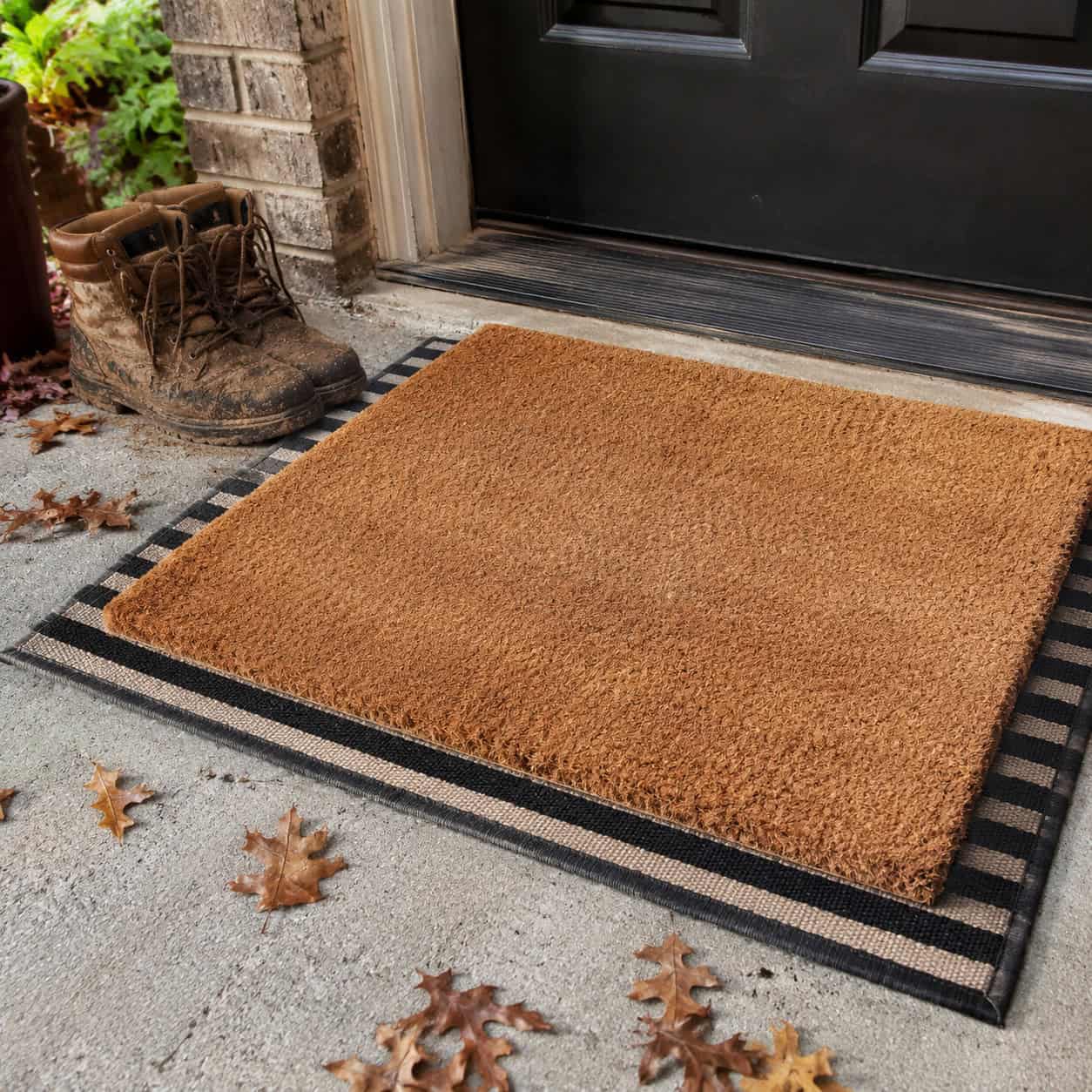 Layer in a quality doormat