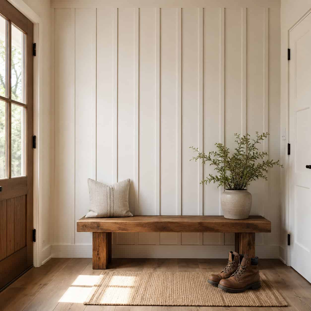 Board-and-Batten Accent Wall