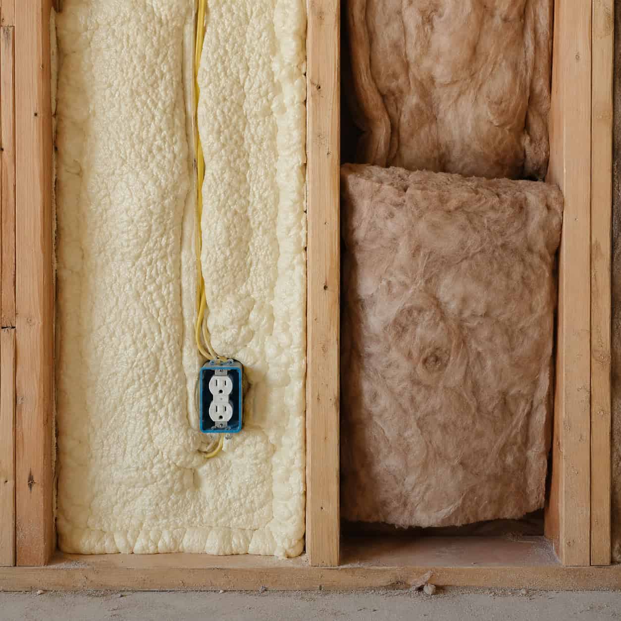 Closed-Cell Spray Foam Instead of Fiberglass Batts