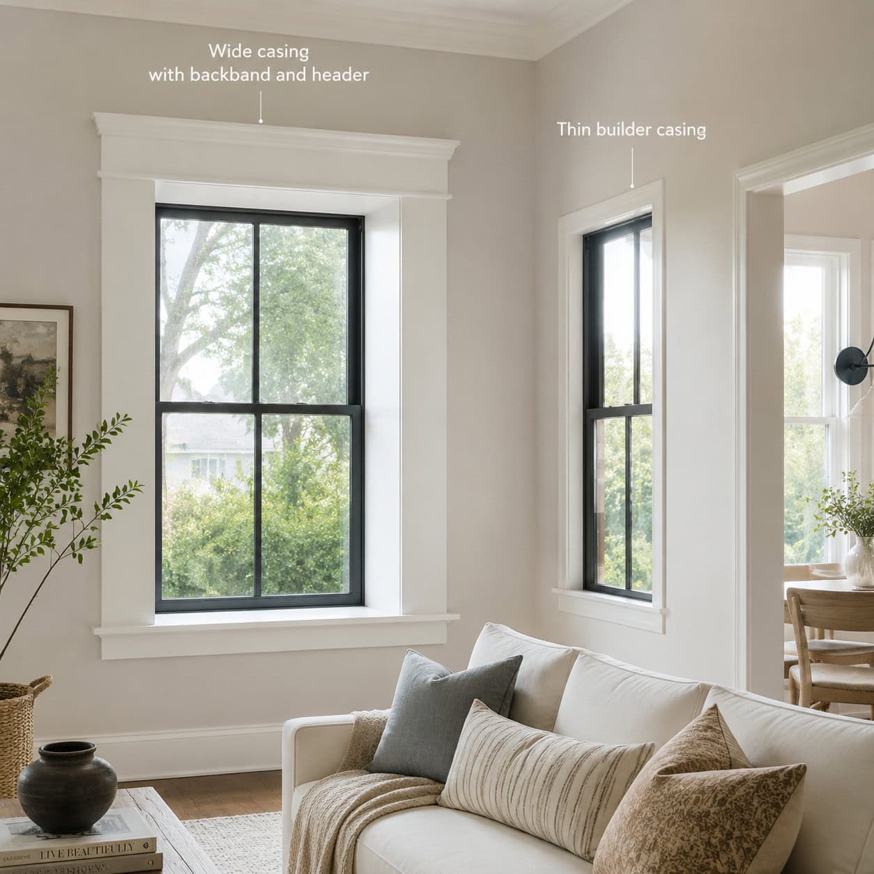 Substantial Door and Window Casings