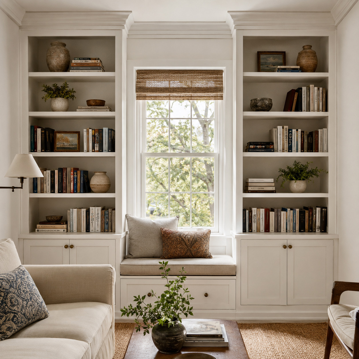 Built-Ins From Stock Cabinets