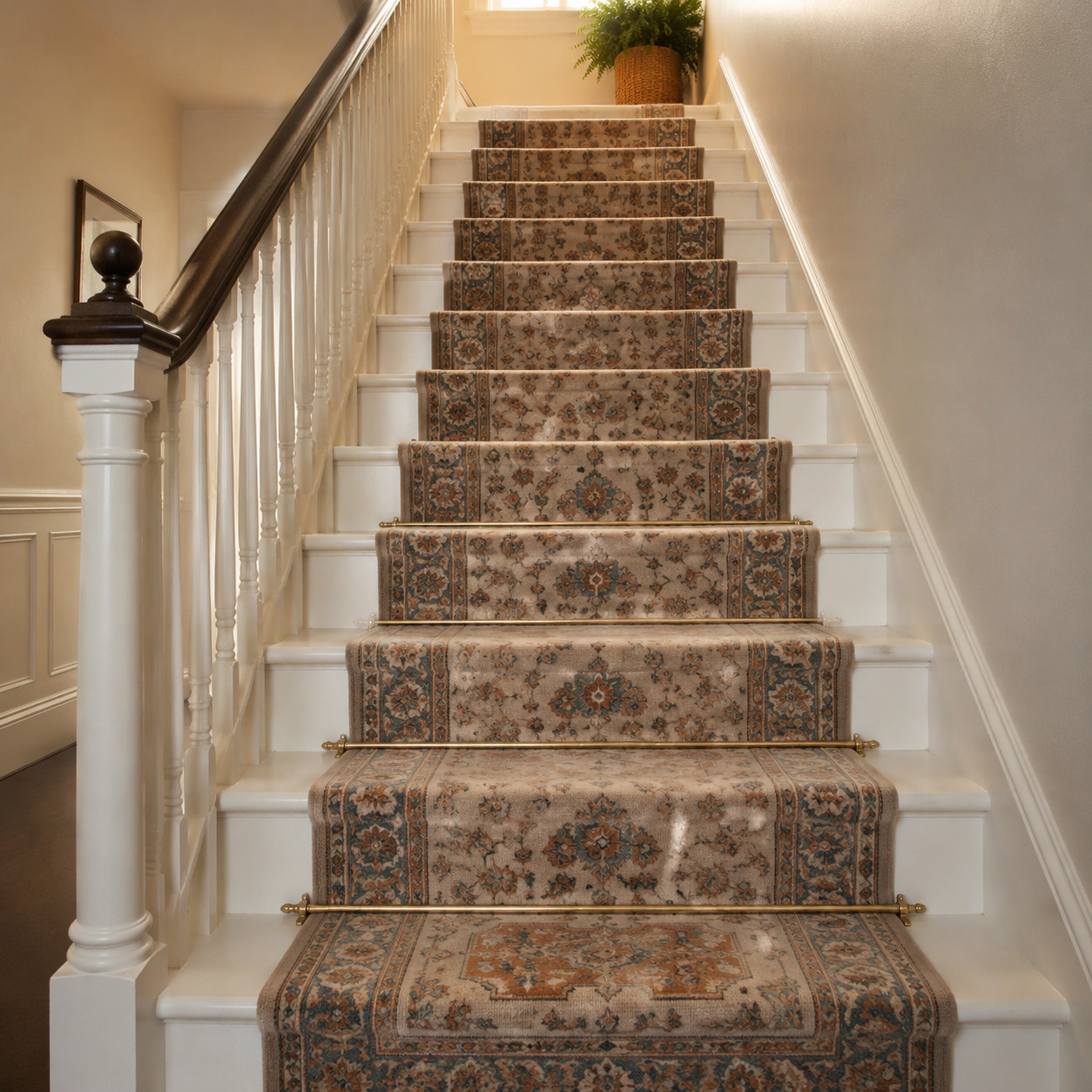 DIY Staircase Runner