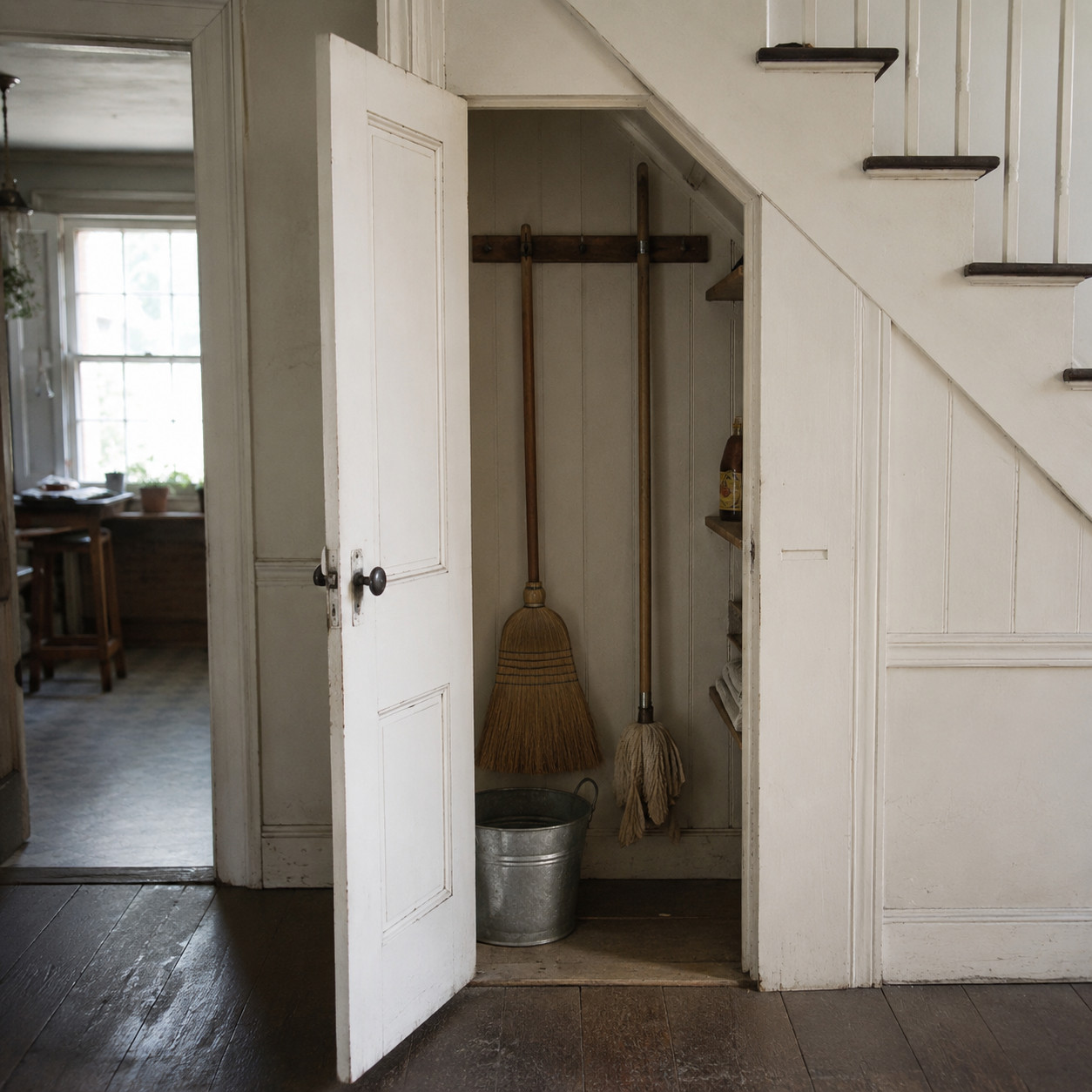 The Broom & Cleaning Closet